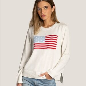 DYLAN Crew Neck cotton Flag Sweater Sz XL